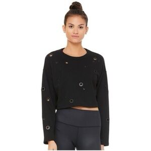 ALO Cadence‎ Crop Sweatshirt